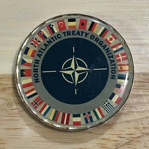 Challenge Coin US Contribution to the North Atlantic Treaty Organization NATO